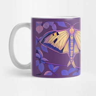 chinese moon moth Mug